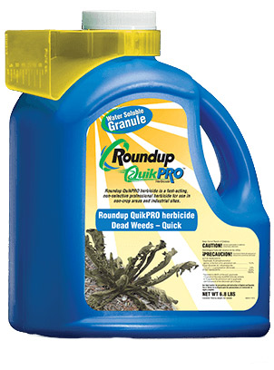Roundup QuickPro 6.8 lb Bottle 4/cs - Herbicides